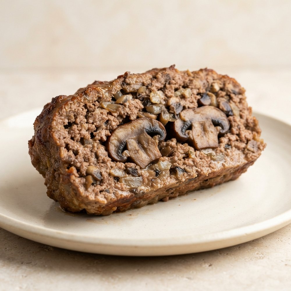 Beef and Mushroom Loaf