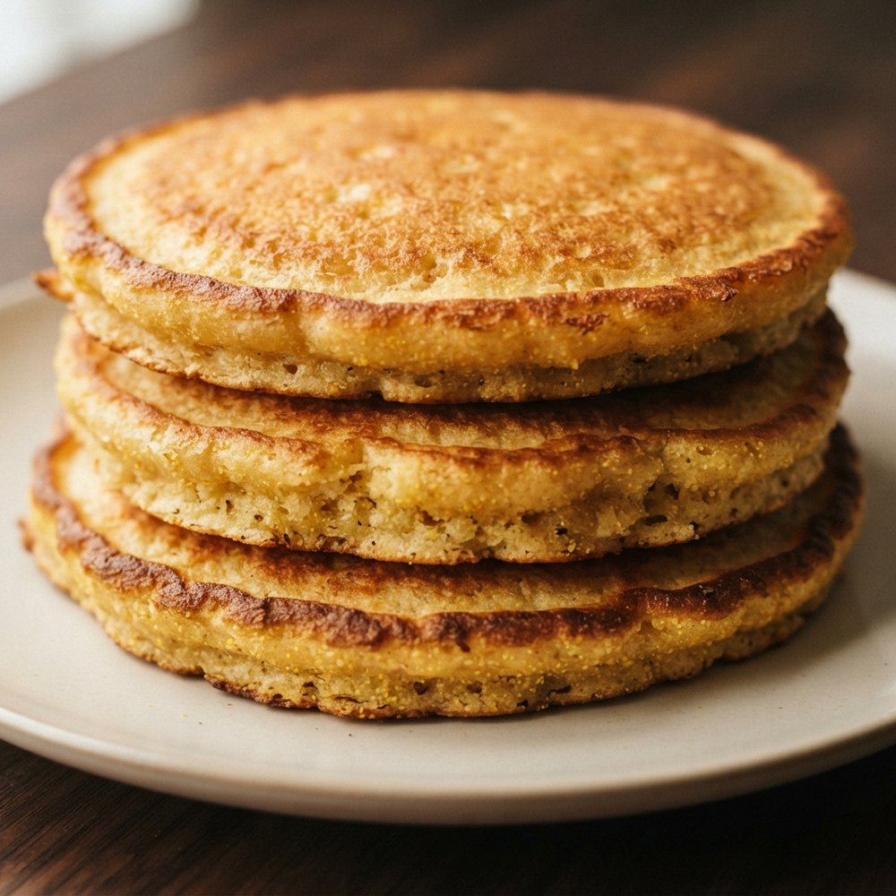 Golden Cornmeal Griddlecakes