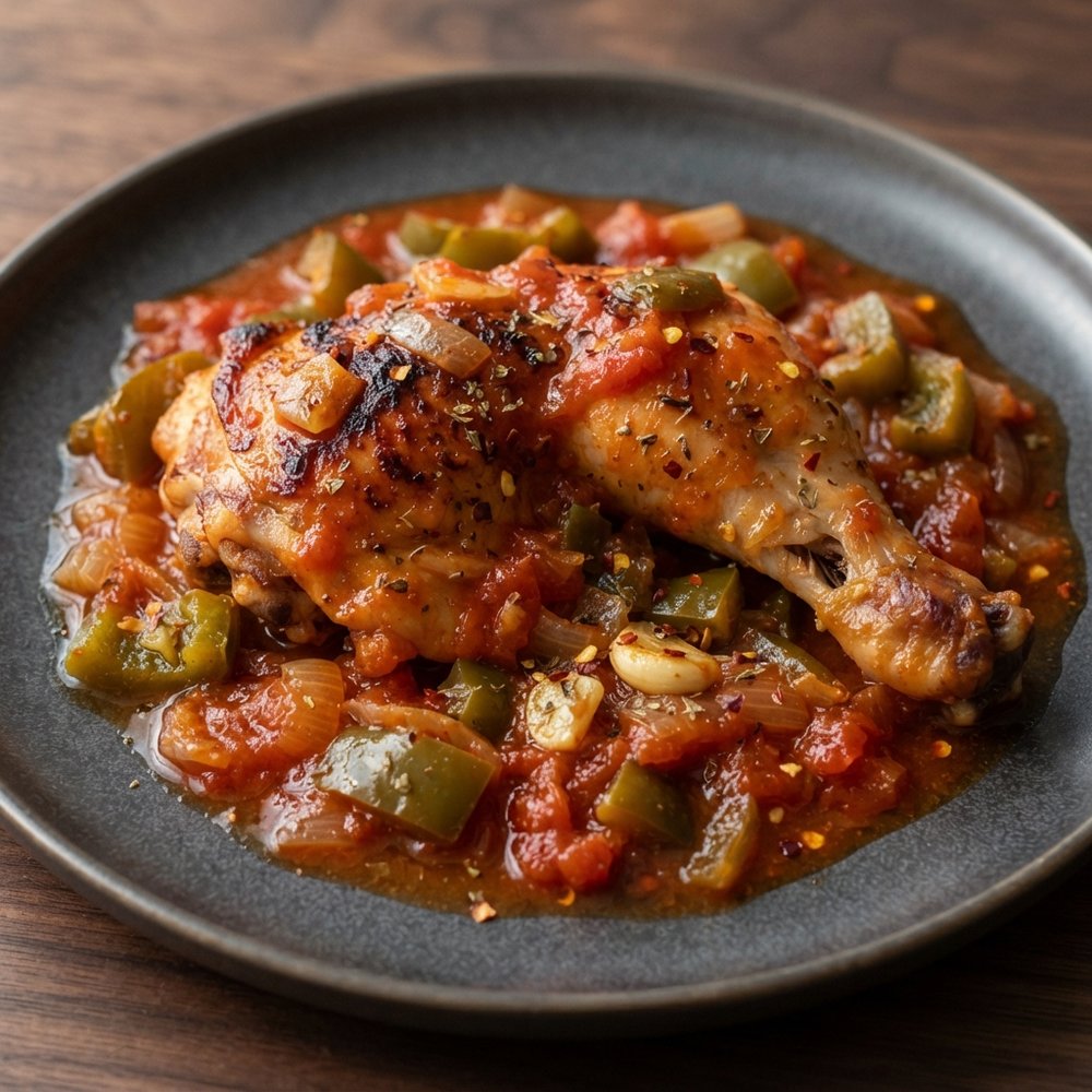 Weeknight-Friendly Chicken Cacciatore