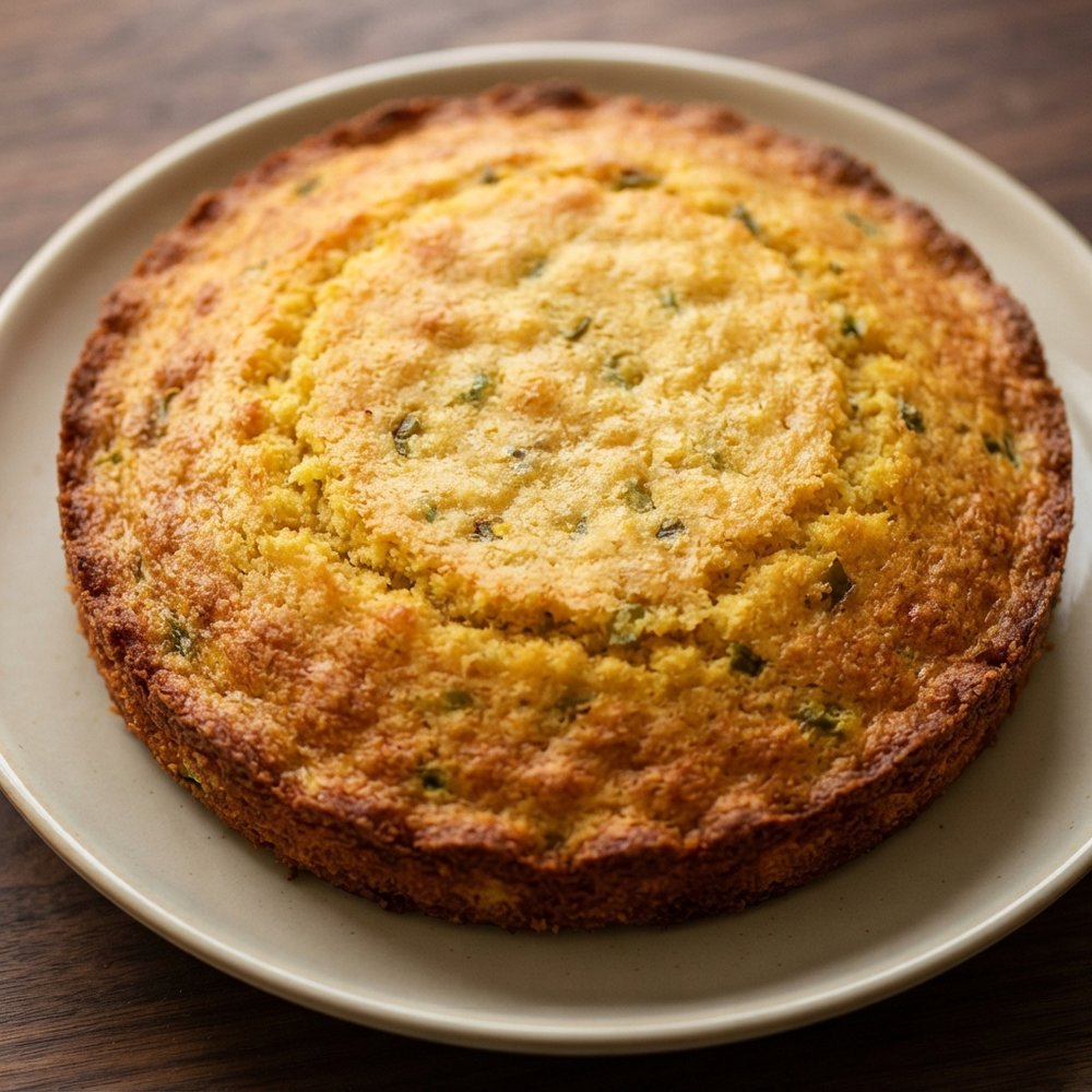 Air-Fryer Vegan Jalapeño Cornbread