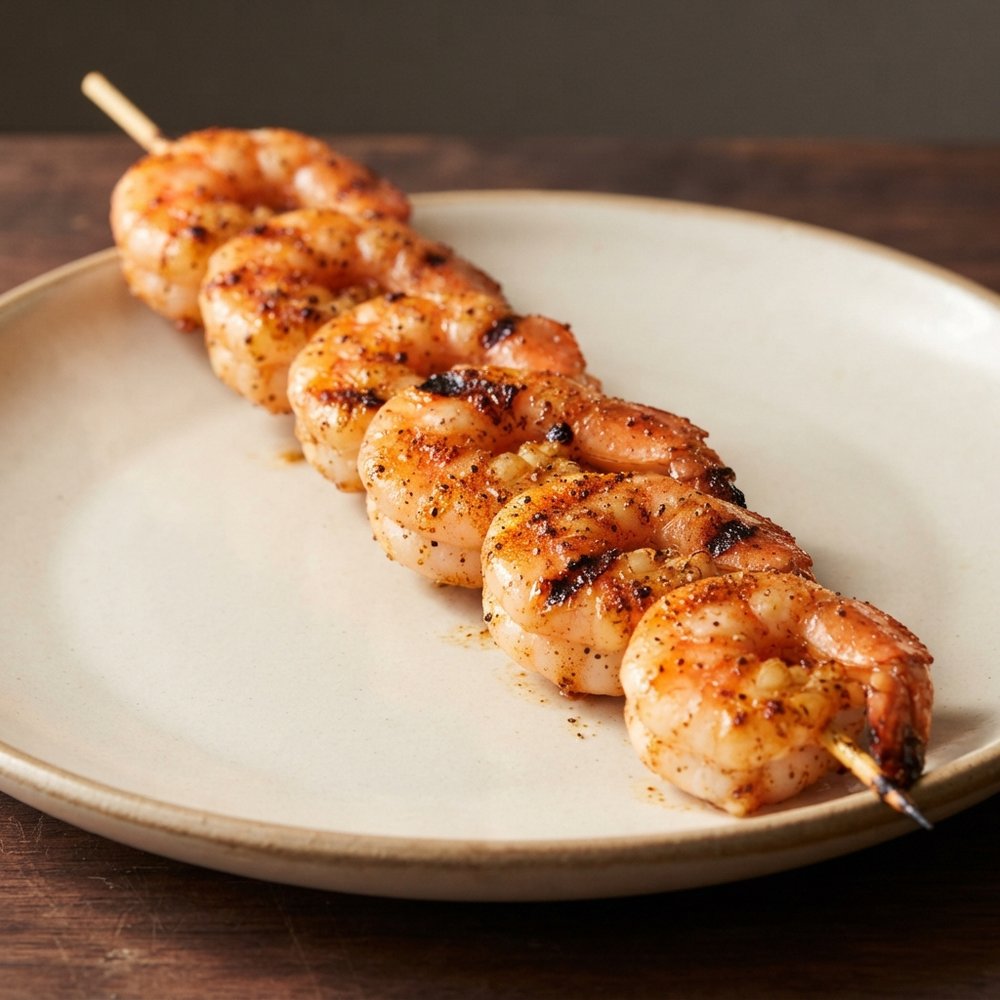 Tequila-Lime Grilled Shrimp Skewers