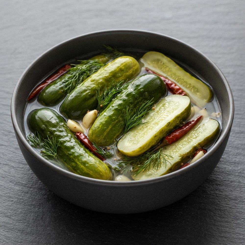 Old-World Kosher Dill Pickles (Naturally Fermented)