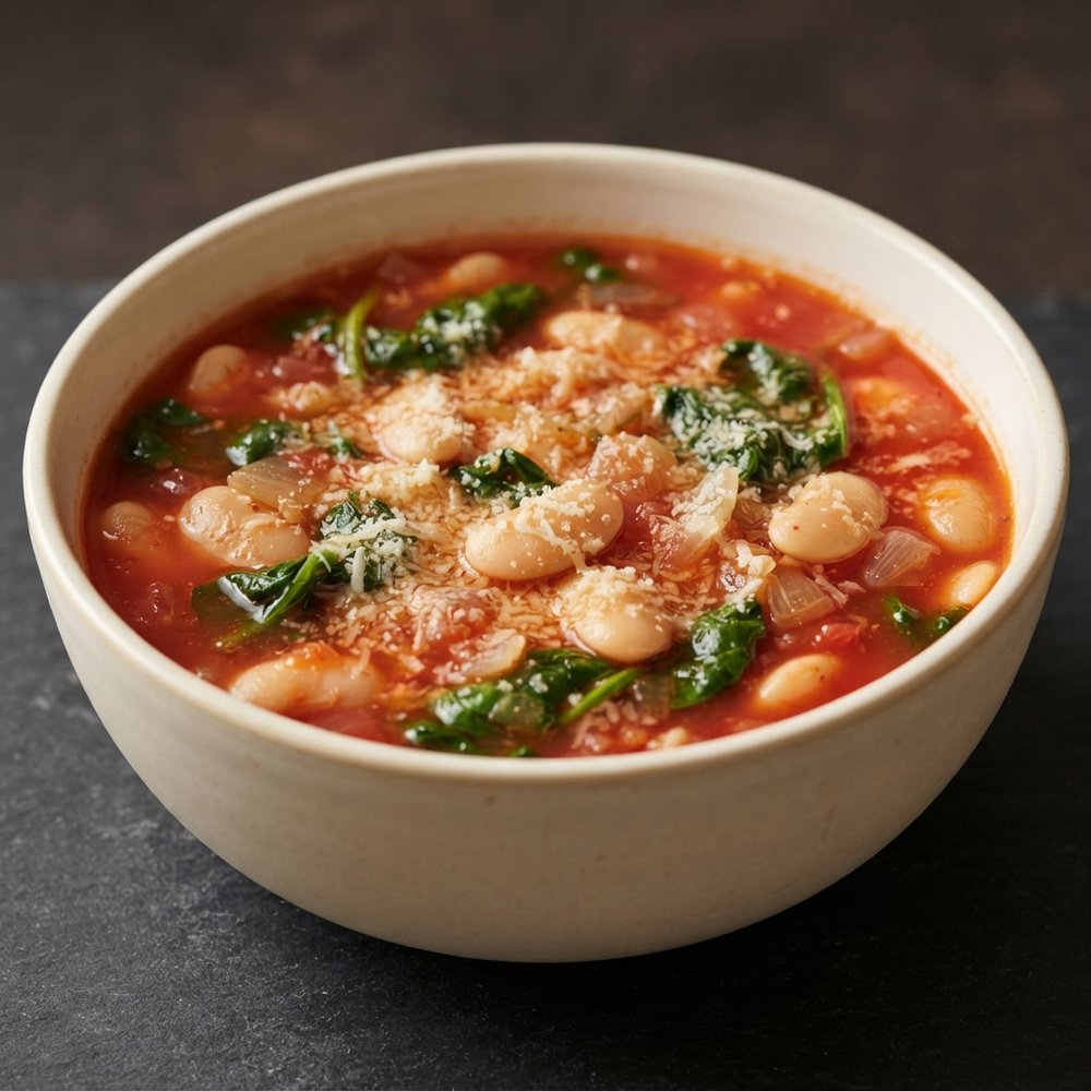 Quick Tomato and Bean Soup Provencal