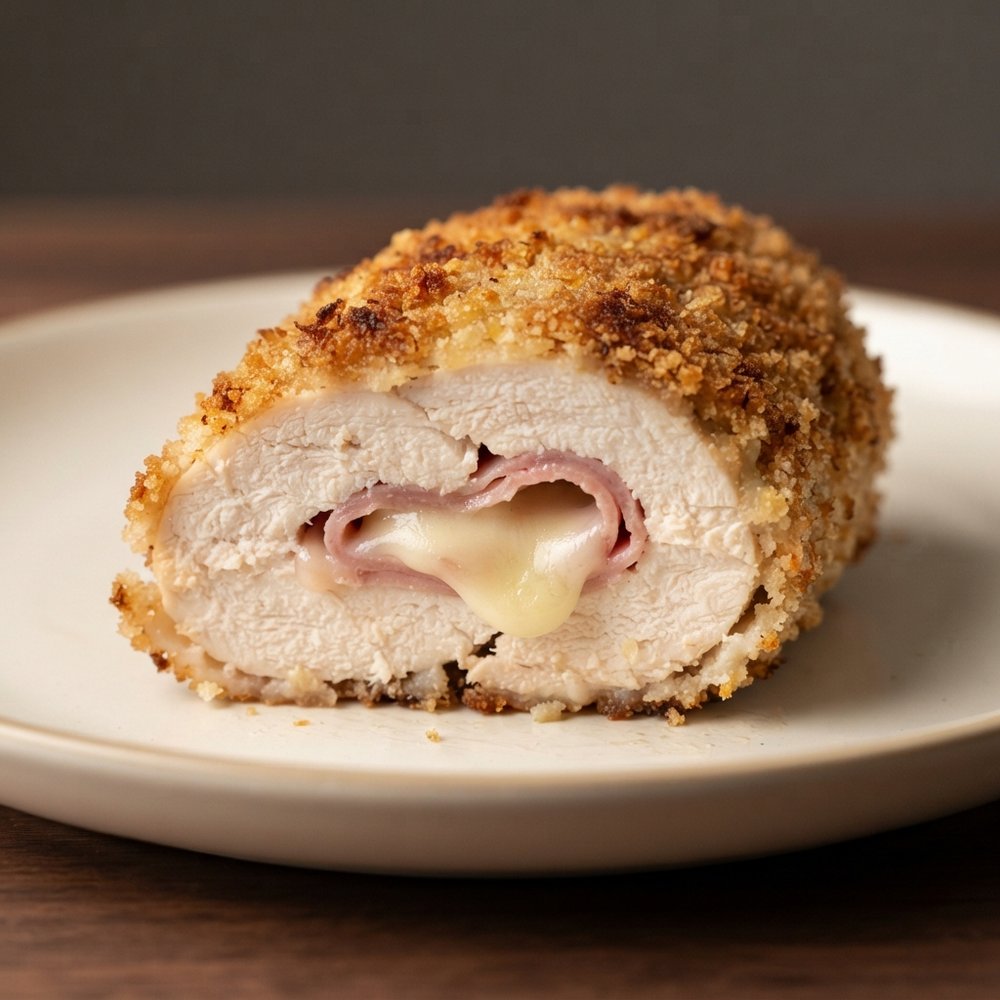 Air Fryer Chicken Cordon Bleu