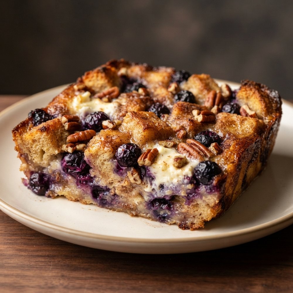 Baked Blueberry French Toast Casserole