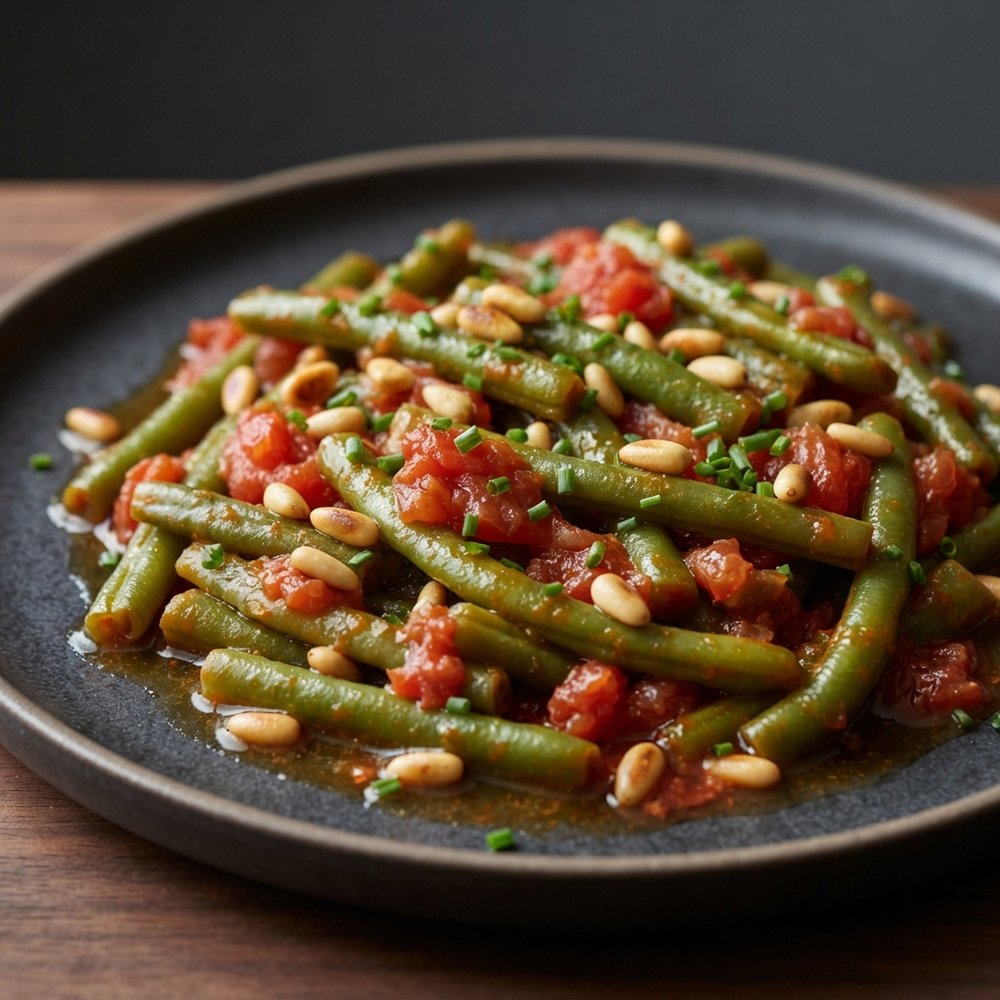 Spanish-Style Green Beans with Tomatoes