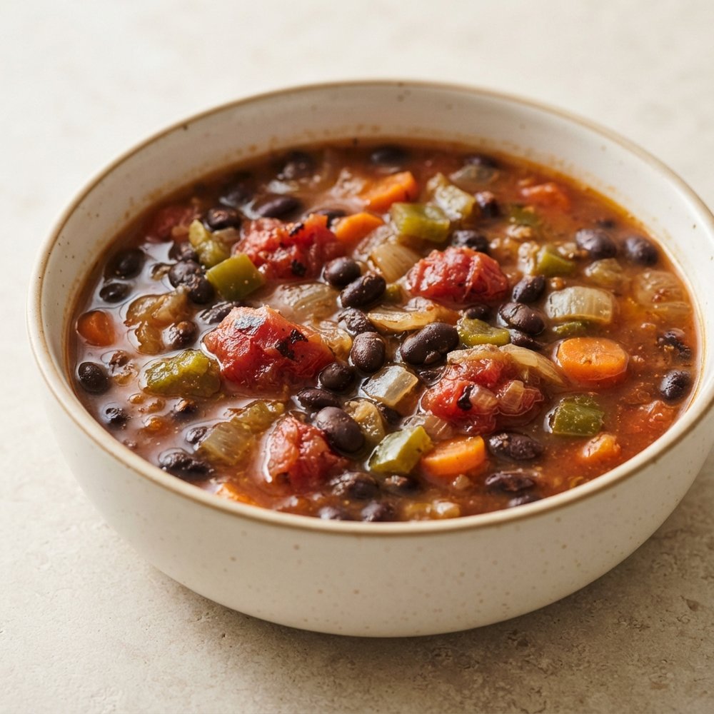 Slow-Cooker Cuban-Style Black Bean Soup