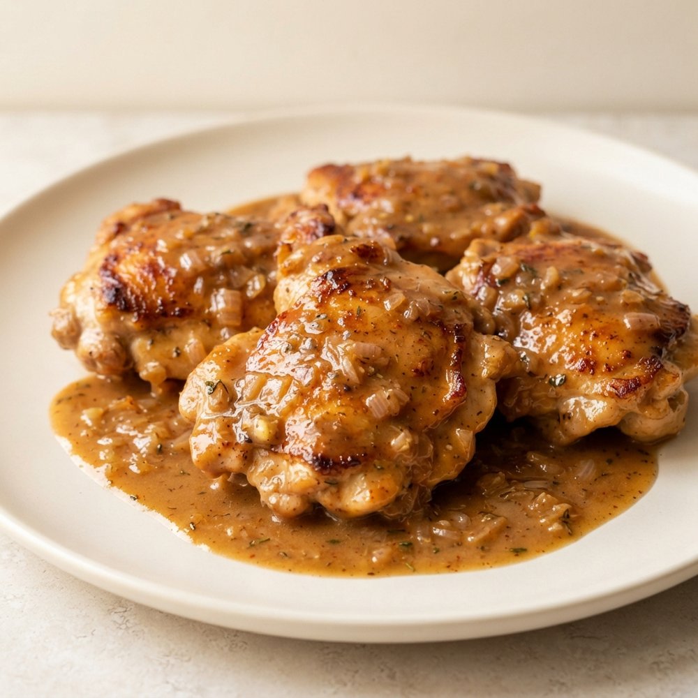 Chicken in Brandy Sauce
