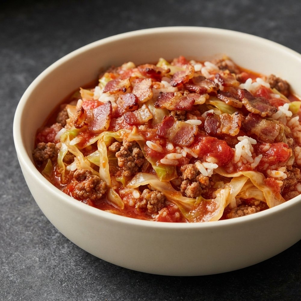 Weeknight Cabbage Roll Bake