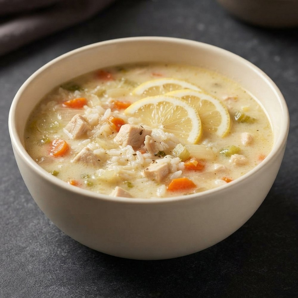 Avgolemono-Style Lemon Chicken Soup