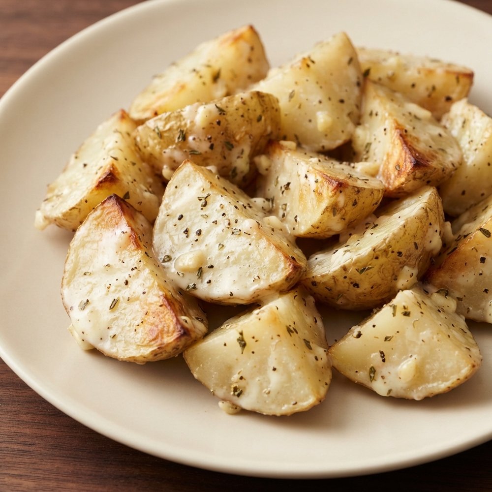 Unforgettable Garlic-Oregano Potatoes