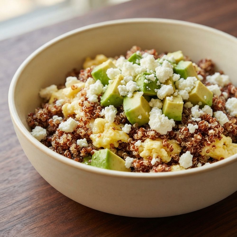 Morning Avocado Quinoa Bowl