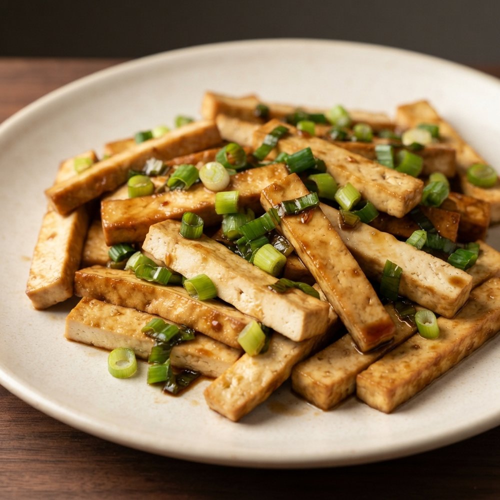 Simple Pan-Fried Tofu