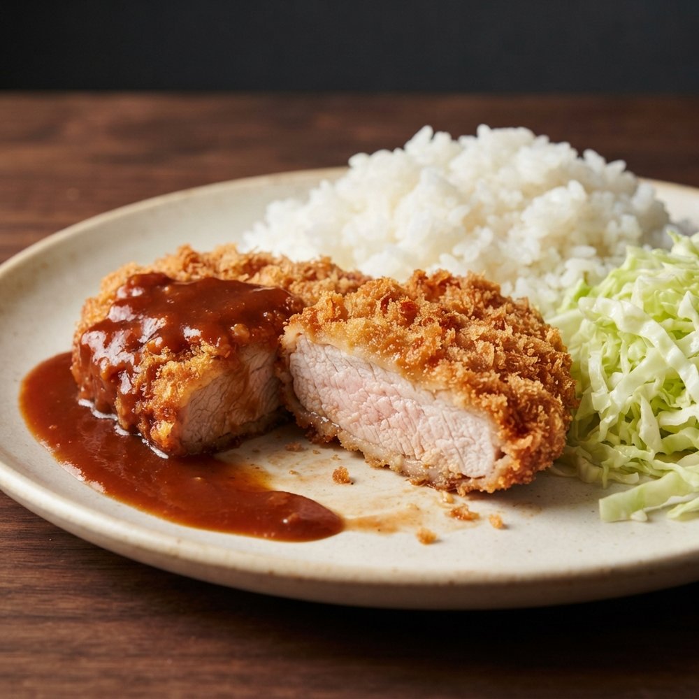 Air Fryer Pork Tonkatsu (Japanese Style)
