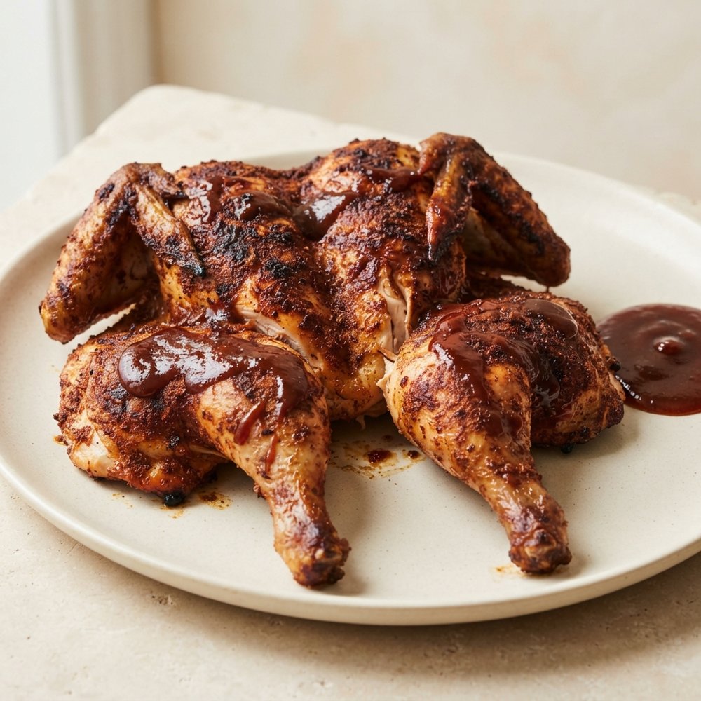BBQ Spatchcock Chicken