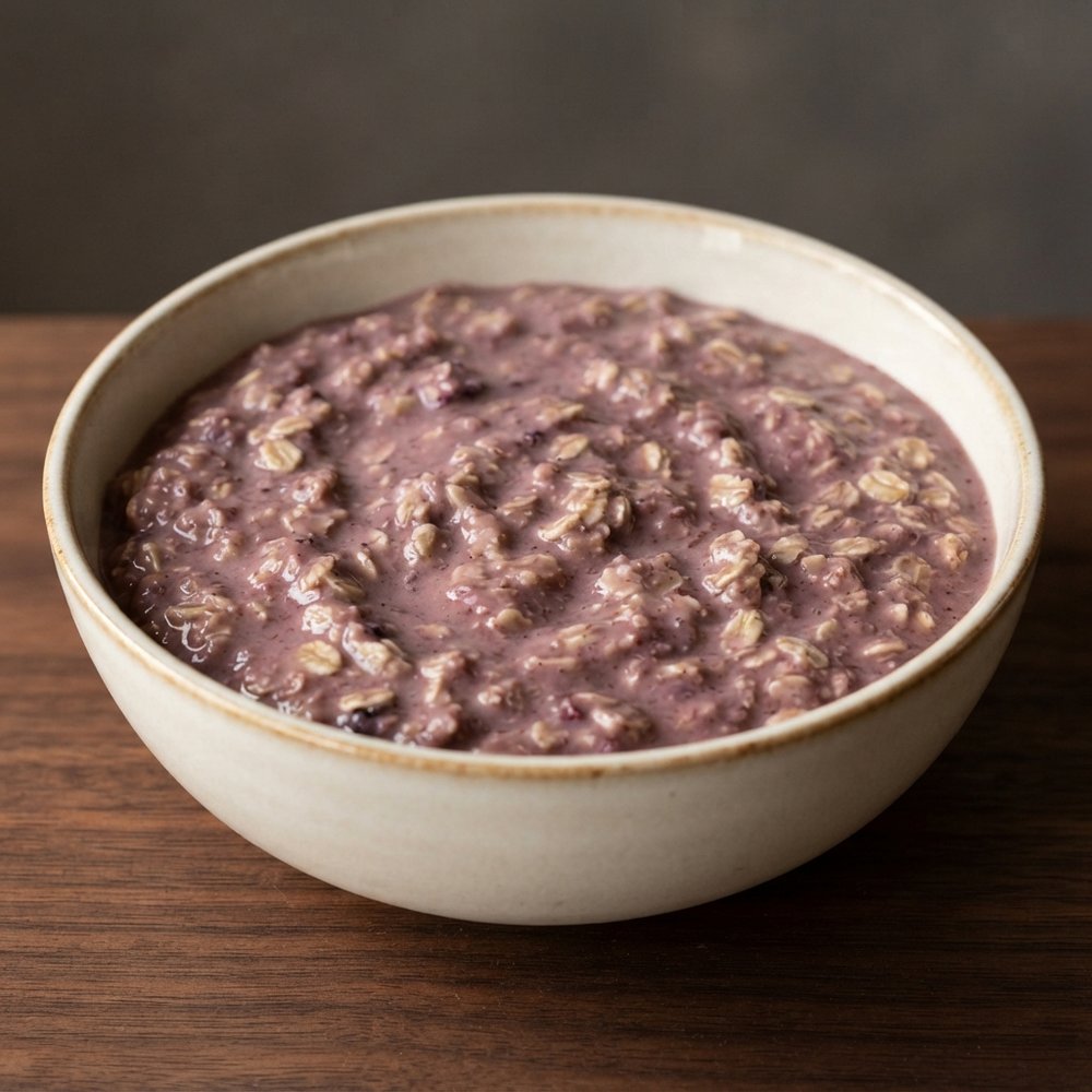 Blackberry Pie-Inspired Oatmeal