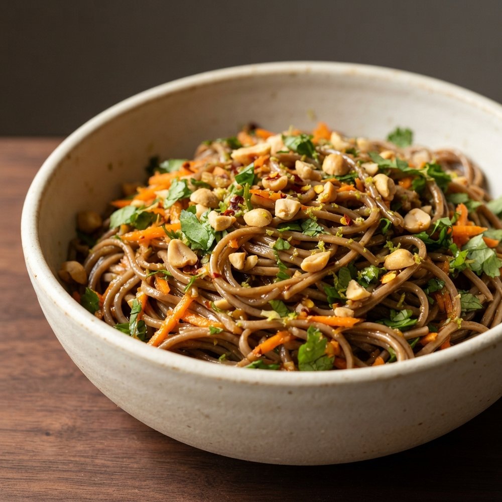Chilled Thai-Style Soba Noodle Salad