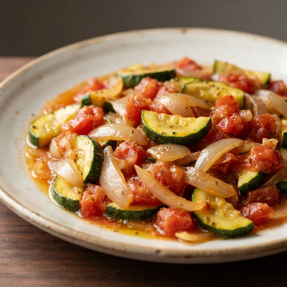 Tuscan-Style Sautéed Zucchini with Tomatoes