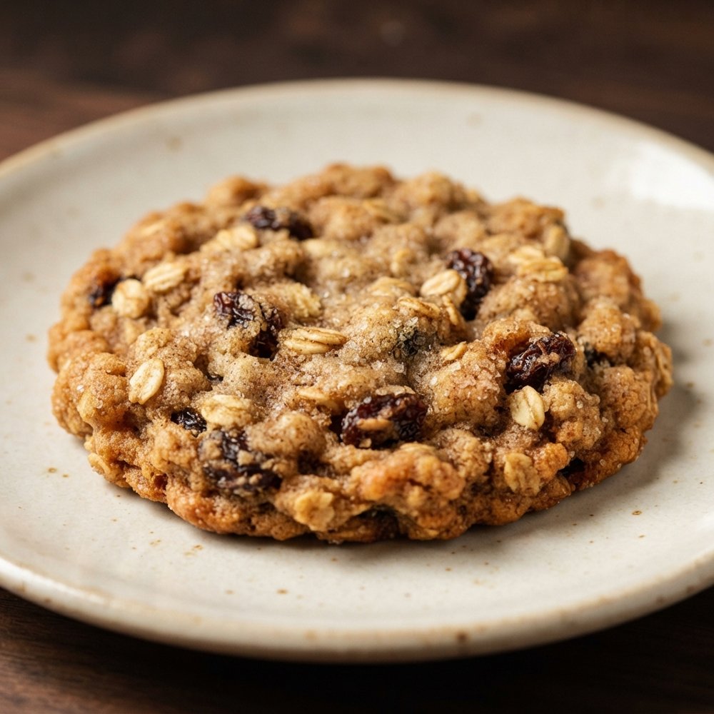 Grandma’s Spiced Oatmeal Raisin Cookies