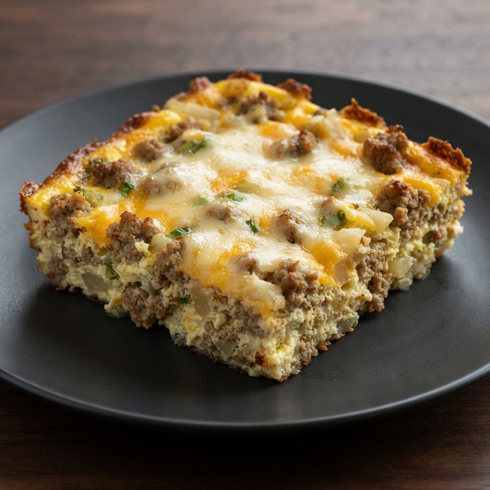 Turkey Sausage Breakfast Bake