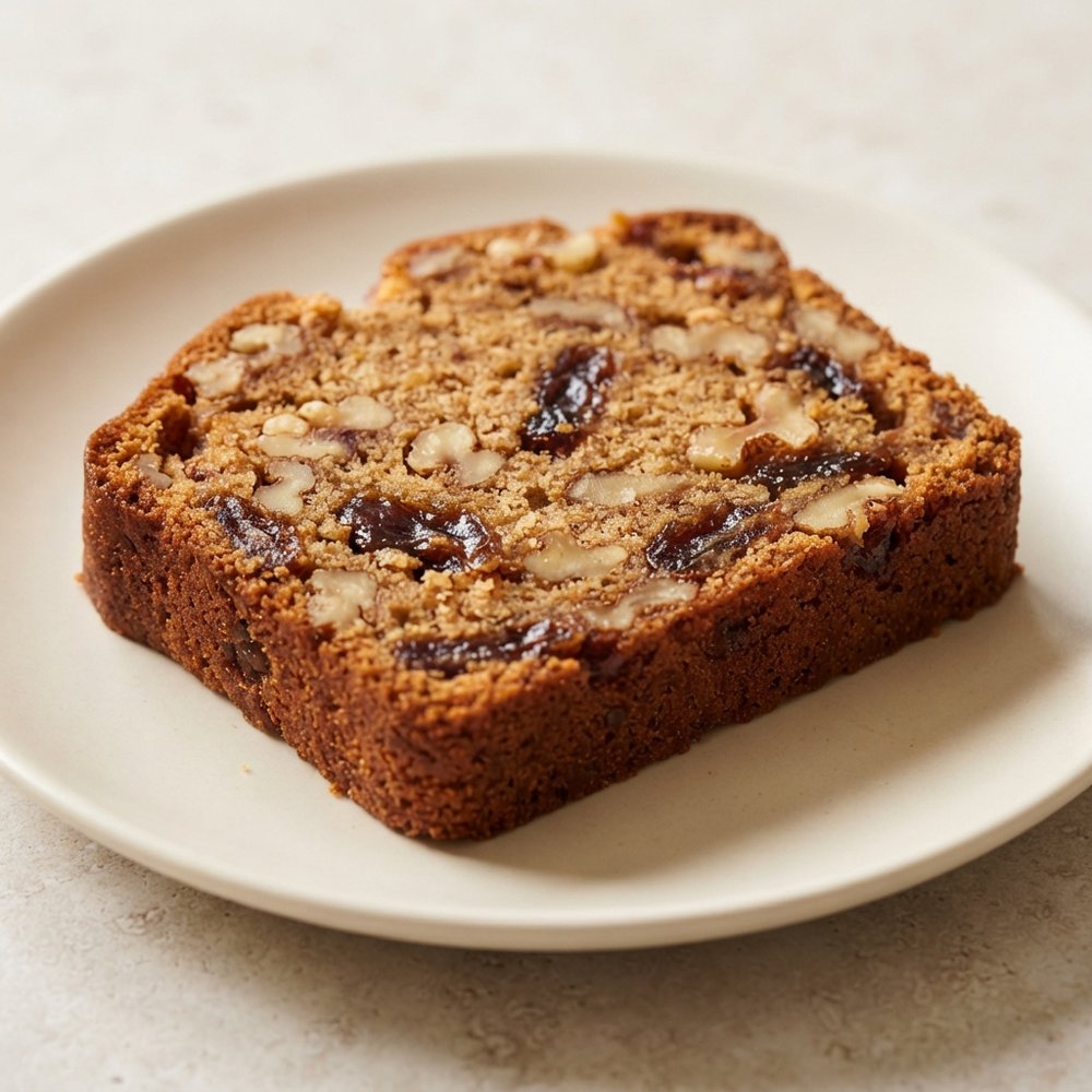 Date and English Walnut Loaf Cake
