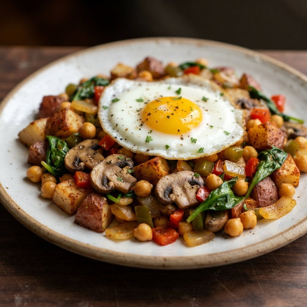 Hearty Vegetable Breakfast Hash