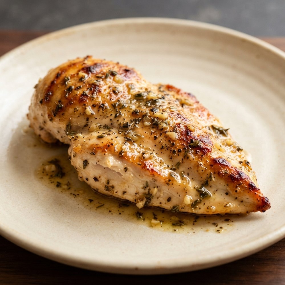 Mediterranean Lemon-Herb Baked Chicken Breasts