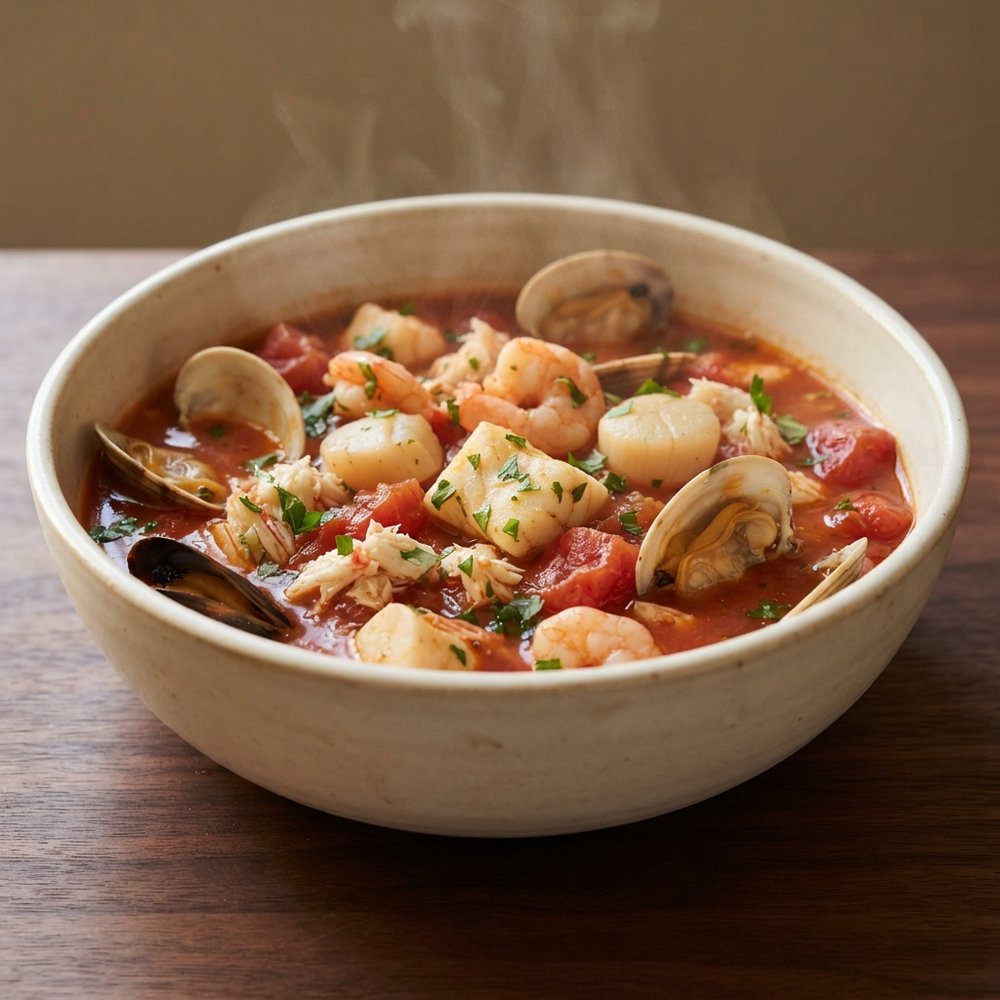 San Francisco-Style Seafood Stew (Cioppino)