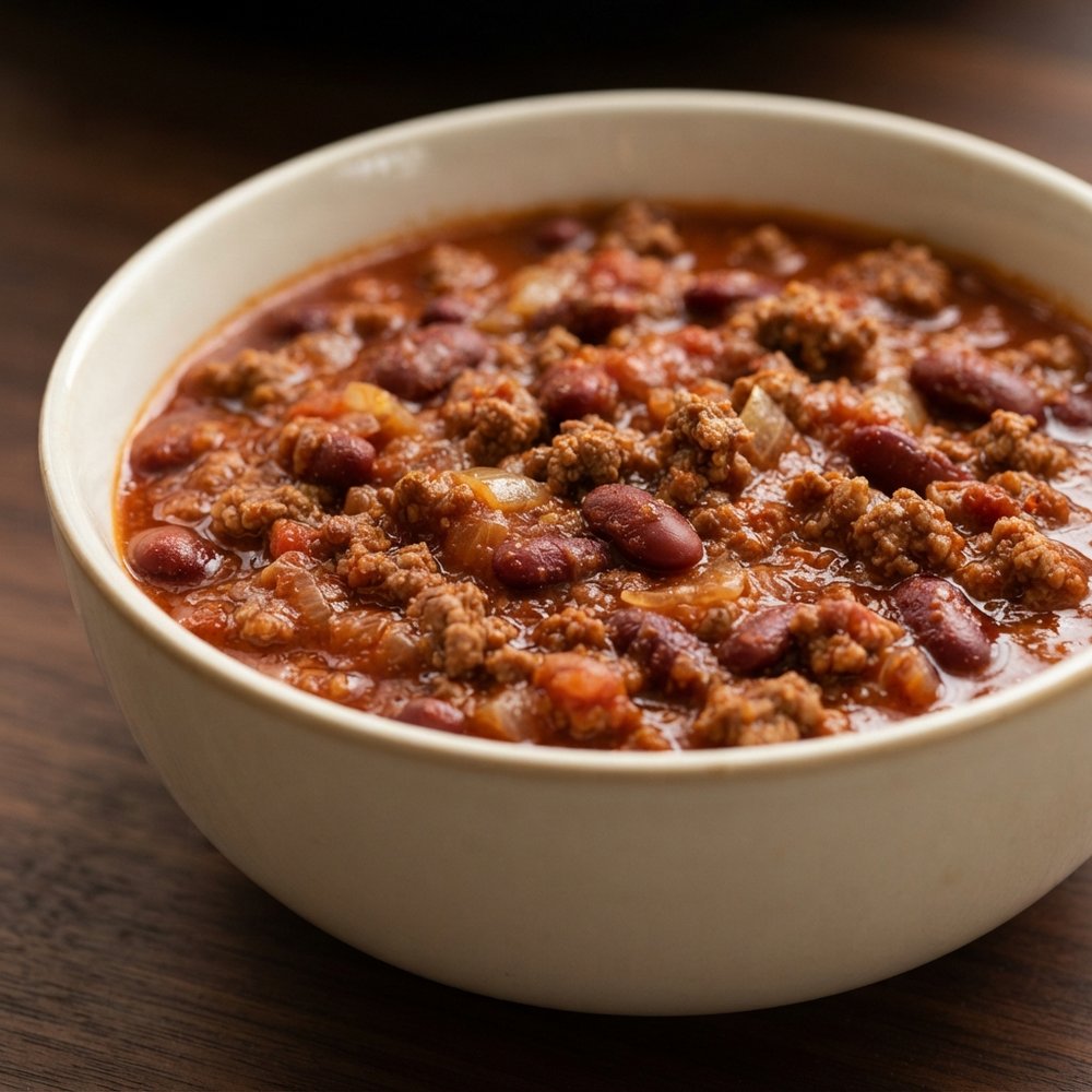 Pressure Cooker Beef and Bean Chili