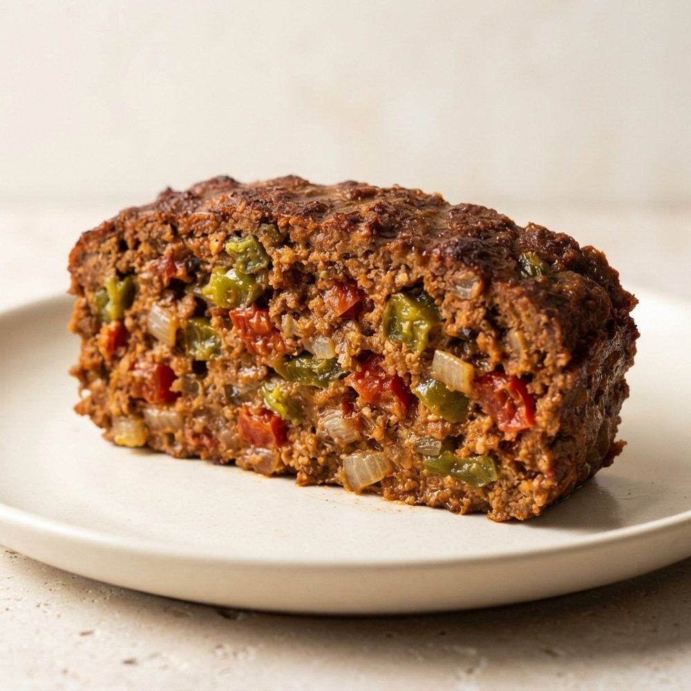 New Mexican Green Chile Meatloaf