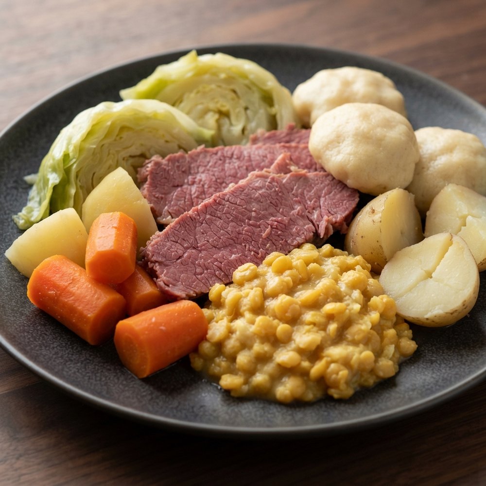 Traditional Newfoundland Jiggs Dinner