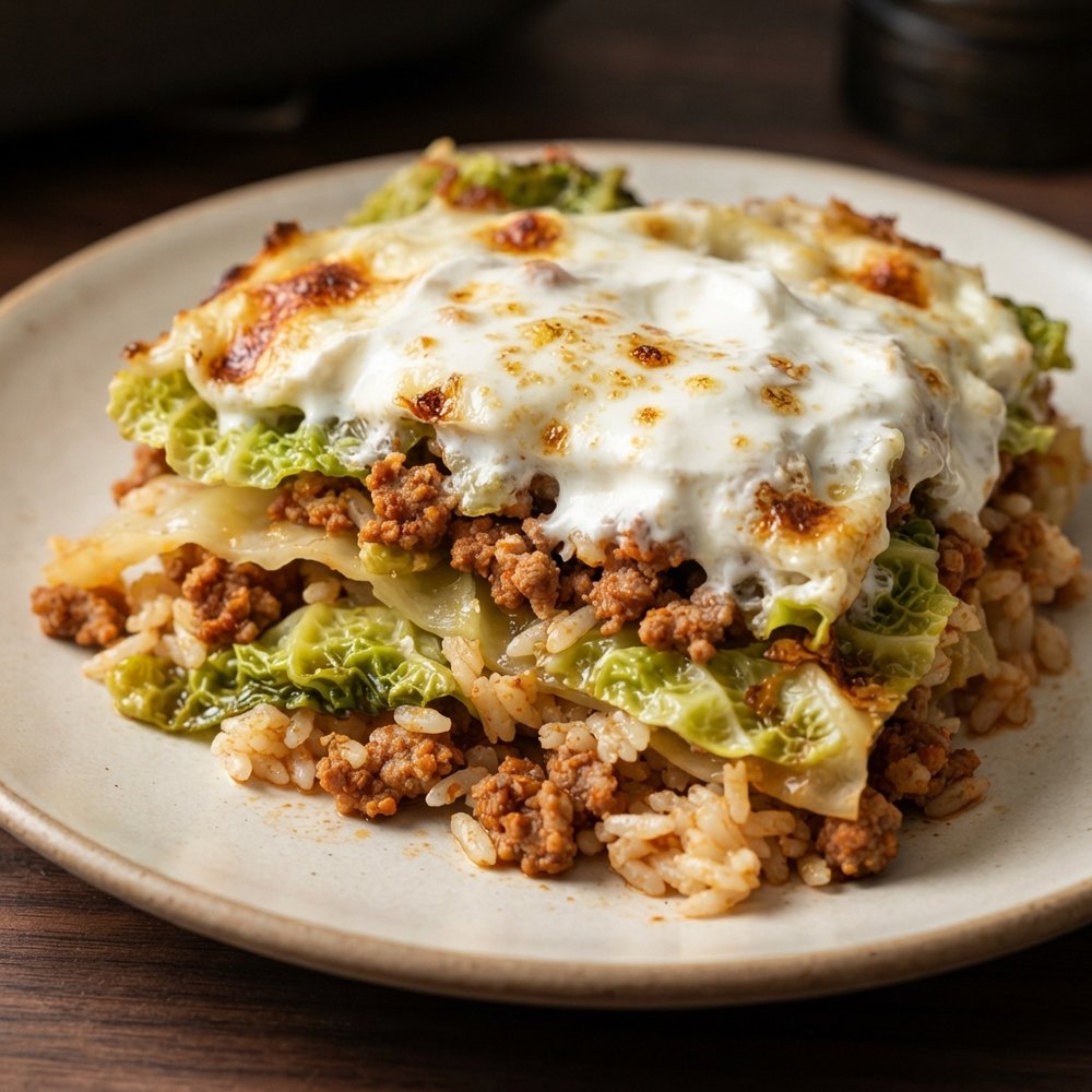 Hungarian Cabbage Casserole