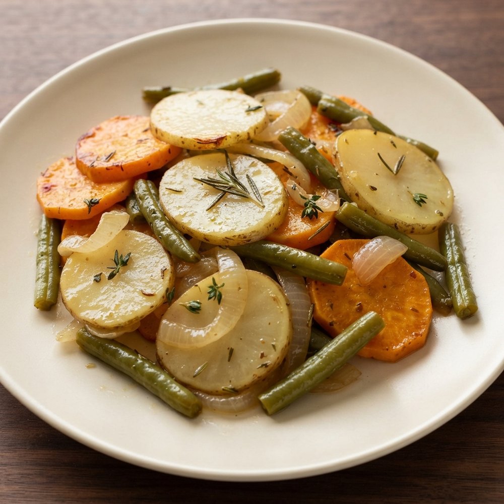 Herb-Foiled Mixed Vegetables