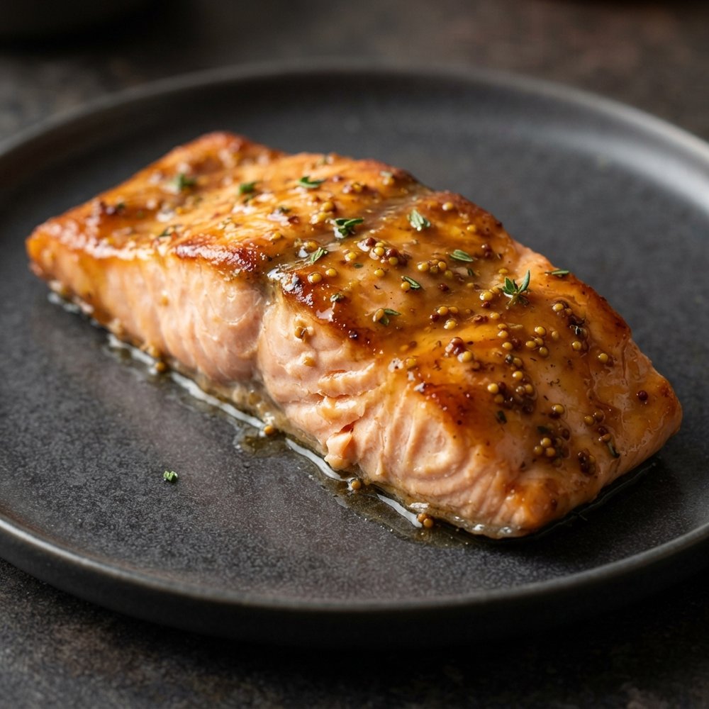Maple Mustard Salmon