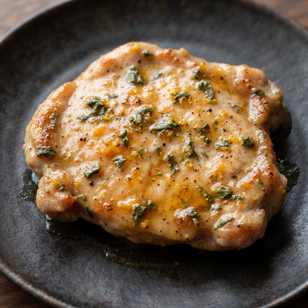 Citrus-Sage Glazed Pork Chops