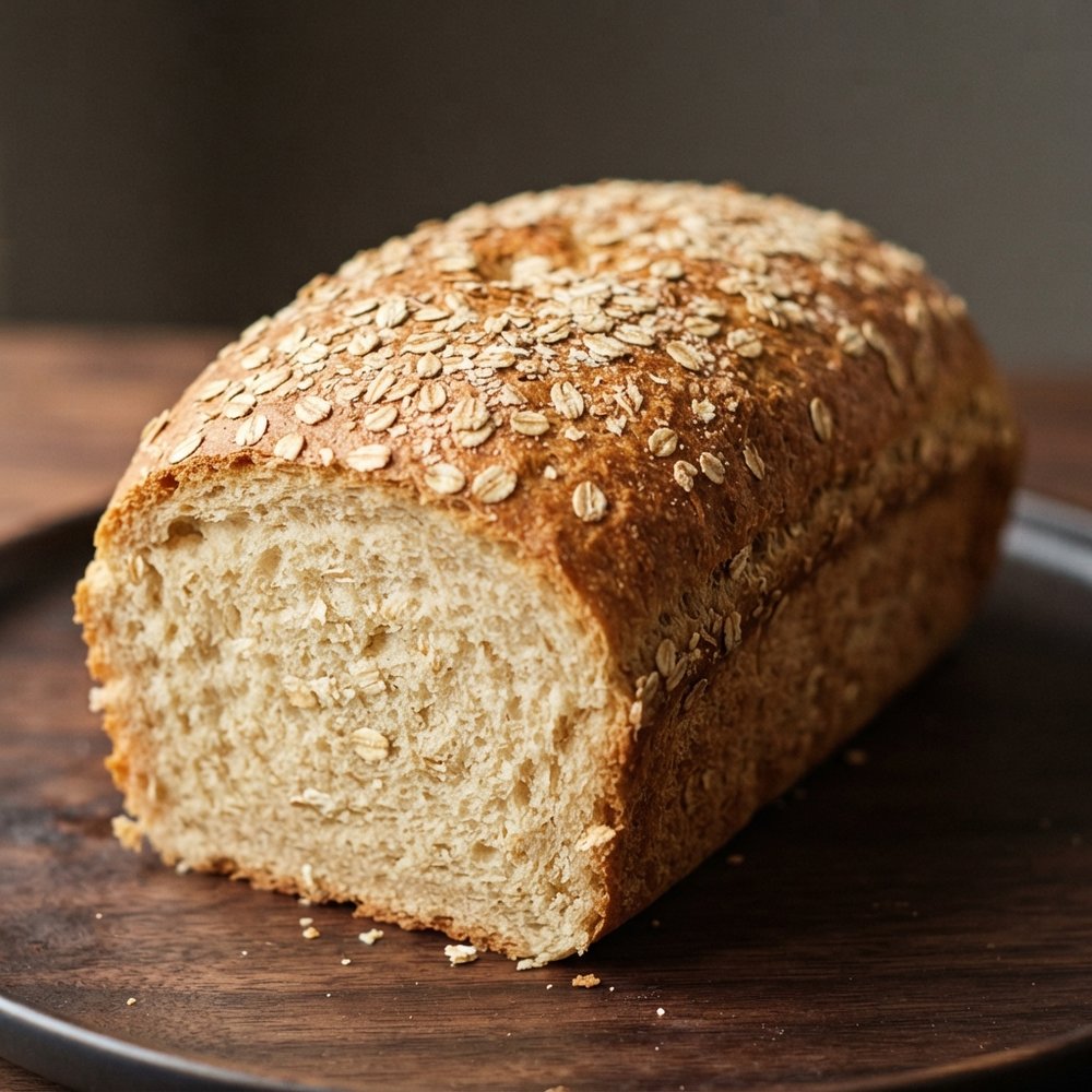 Honey-Kissed Oatmeal Bread