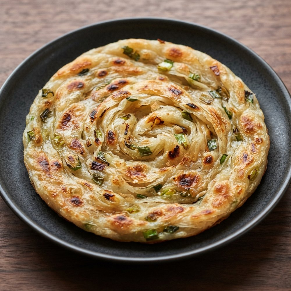 Scallion Flatbread Pancakes