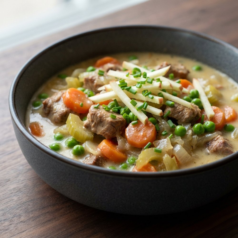 Rich Cream Pork Shoulder Stew
