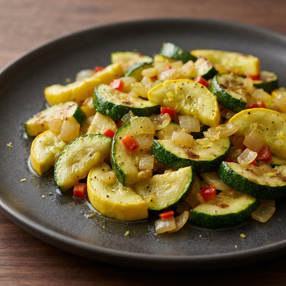Foil-Pack Lemon Pepper Grilled Zucchini and Squash