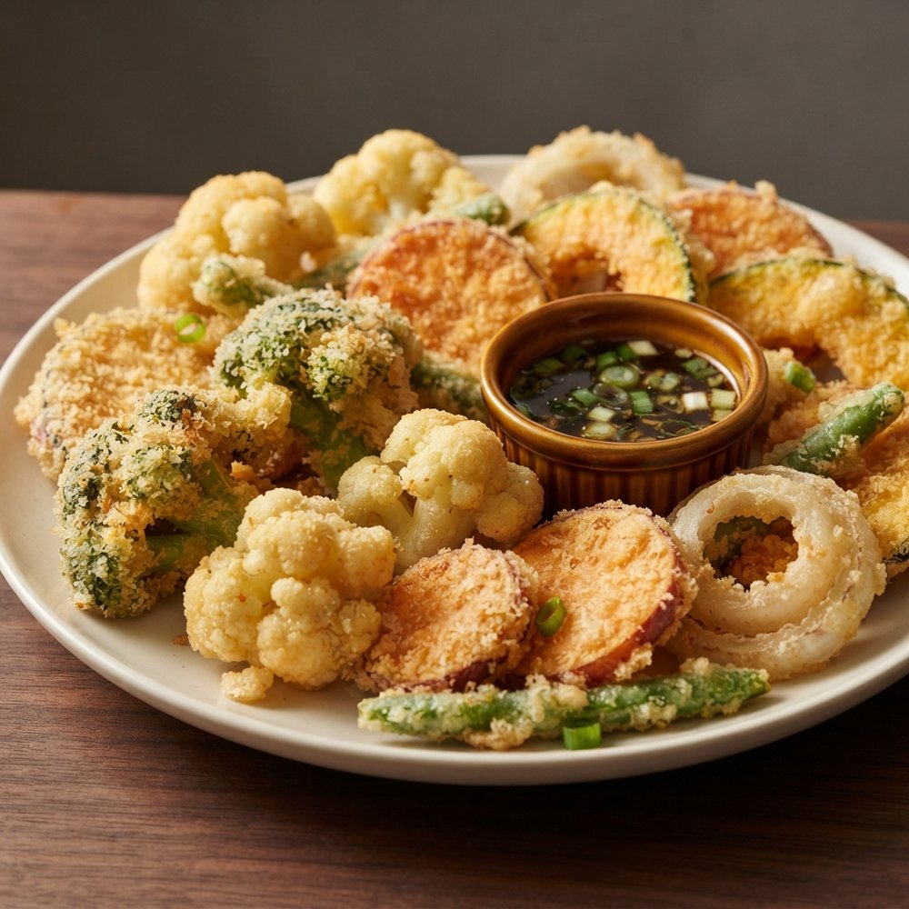 Baked Vegetable Tempura