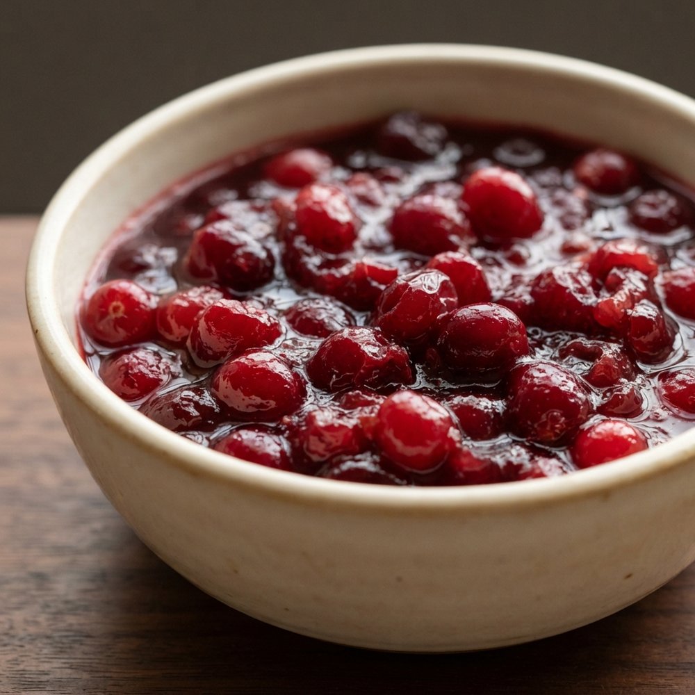 Cranberry Sauce with Bourbon