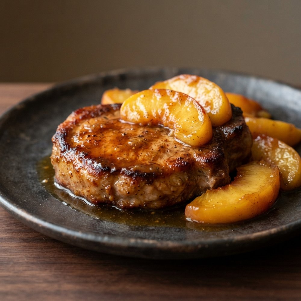 Peachy Pork Chops