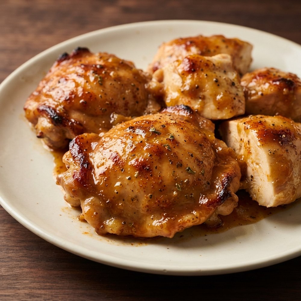 Honey-Orange Garlic Baked Chicken