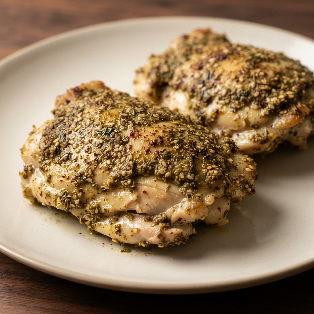 Oven-Roasted Za'atar Chicken Thighs