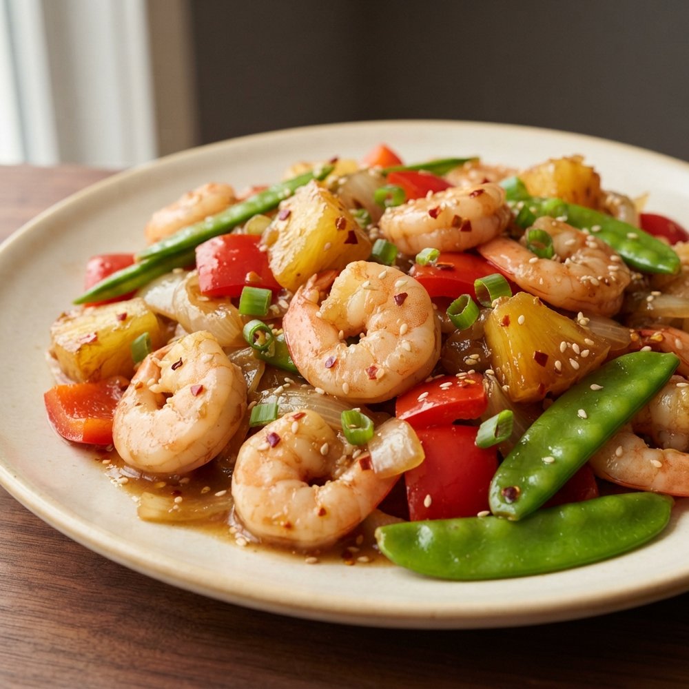 Pineapple Shrimp Stir-Fry