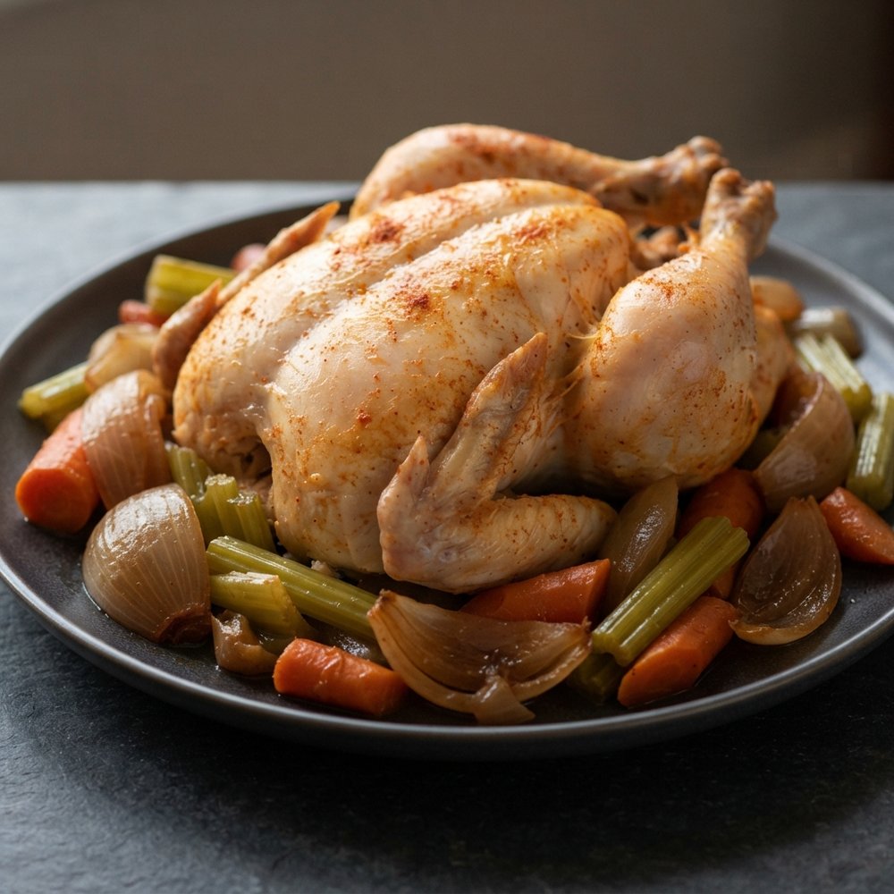 Pressure Cooker Whole Chicken