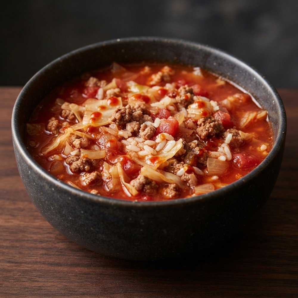 Hearty Cabbage Roll Soup for a Crowd