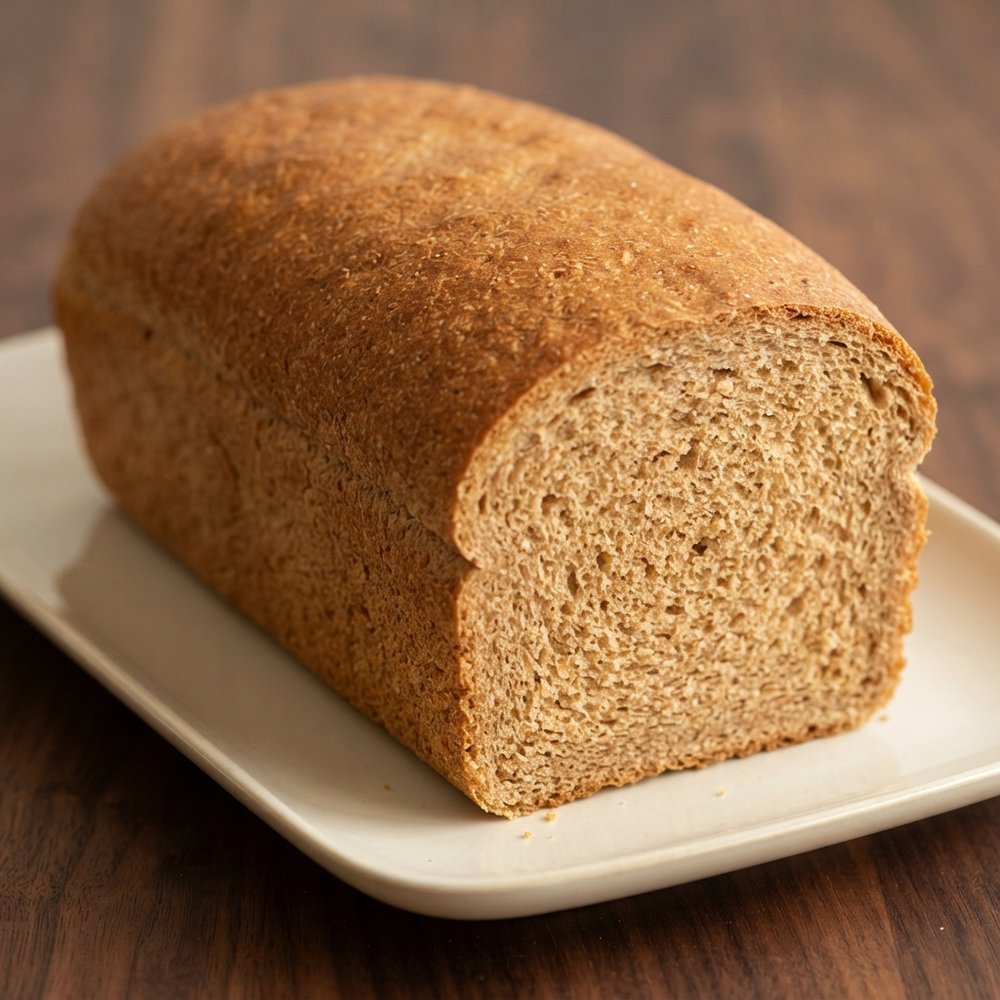 Beginner’s 100% Whole Wheat Sandwich Loaf
