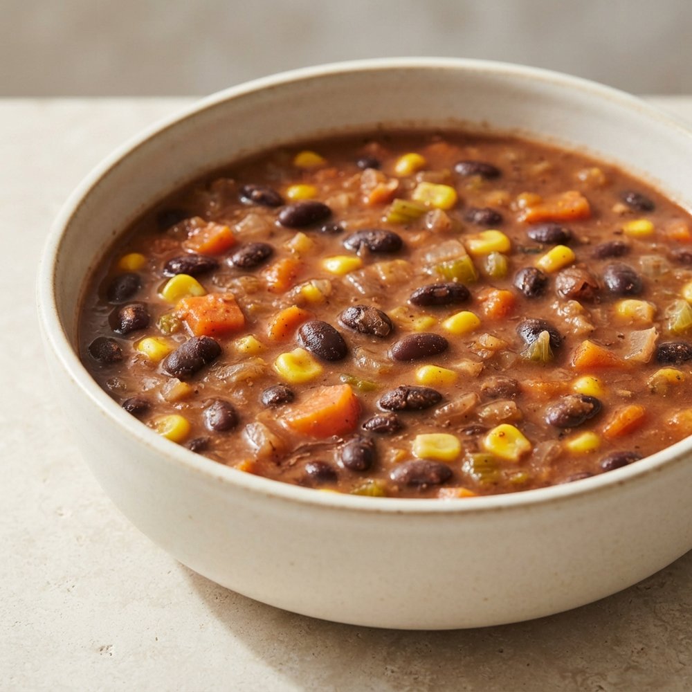 Plant-Based Black Bean Soup