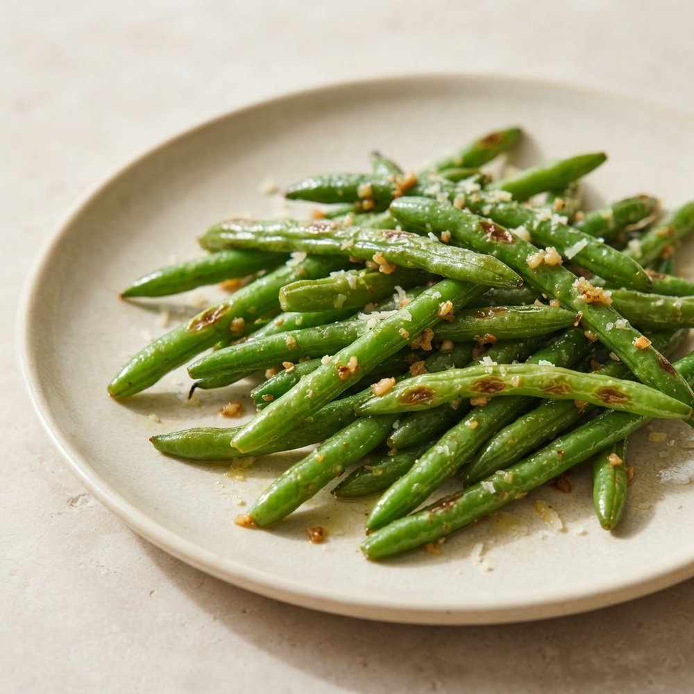 Bright and Simple Lemon-Garlic Green Beans